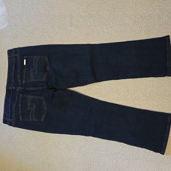 White House Black Market Women's Dark Blue Jeans. EUC - Picture 5 of 6